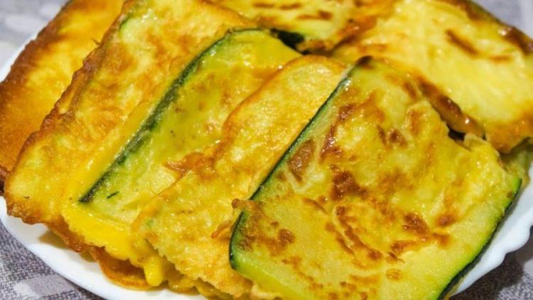 кабачки с сыром