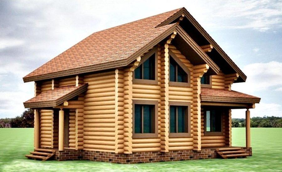 построить дом из бревна